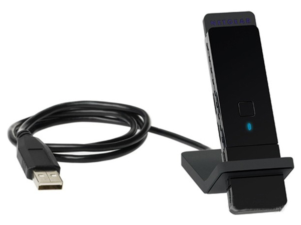 美国网件Netgear 带底座USB延长线 U盘无线网卡必备