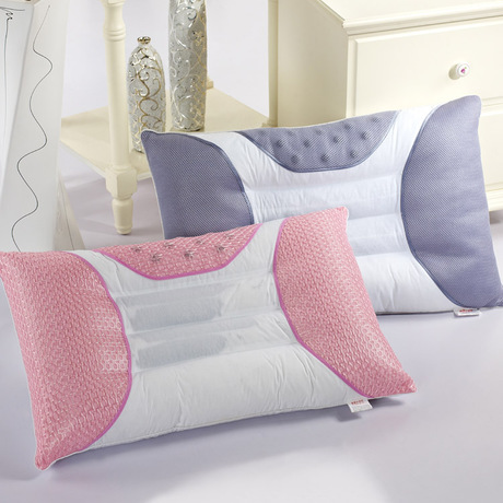 渊源家纺正品磁疗保健枕决明子枕头一对 不变形舒服提高睡眠质量