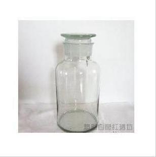广口瓶 试剂瓶 磨砂瓶 规格有60ML\\125ML\\250ML 玻璃制品磨砂口