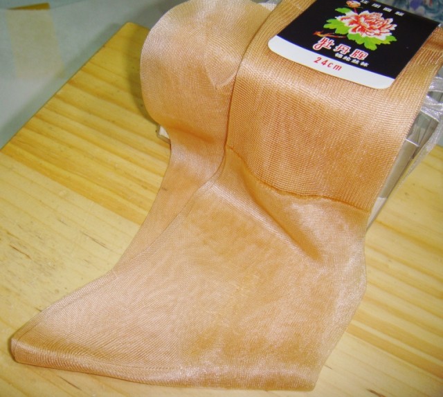 牡丹牌 锦纶丝袜 女式 松口不勒脚的袜子 卡布隆丝袜 老式袜子