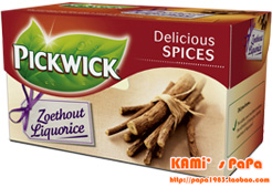 特价荷兰进口pickwick 可口香料茶 甘草乌龙茶茶包 荷兰代购茶包