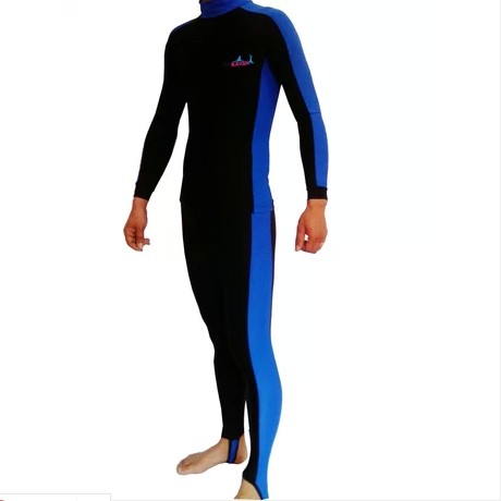 防晒游泳衣水母衣 浮潜服 长袖分体两件套 潜水服 男女  冲浪服
