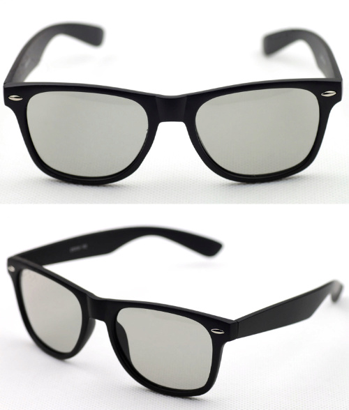 雷朋款3D眼镜圆偏光不闪式海信康佳创维3D电视眼镜万达影院眼镜