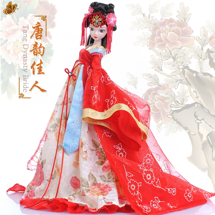可儿娃娃 9070唐韵佳人古典中国新娘关节体女孩玩具礼物