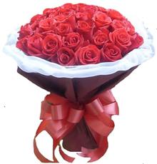 66朵红玫瑰天津鲜花同城速递七夕礼物爱情礼品生日示爱求爱178元