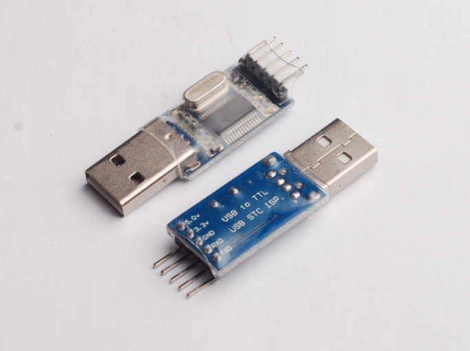 USB转TTL刷机板PL2303HX模块STC51单片机开发板配套件下载线