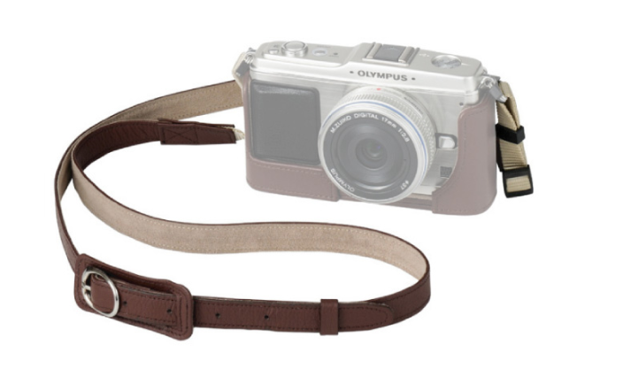 Olympus/奥林巴斯 原装真皮 数码相机皮质背带CSS-S109LL