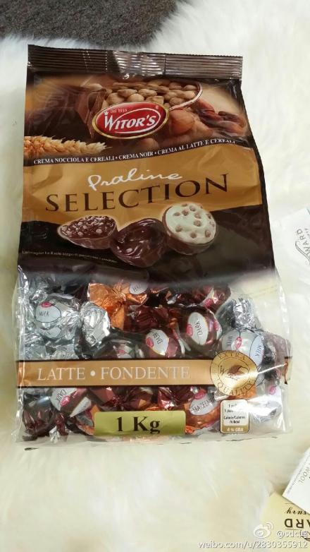澳洲直邮 意大利Witor's维特斯混合口味巧克力1kg 惊爆抢购价