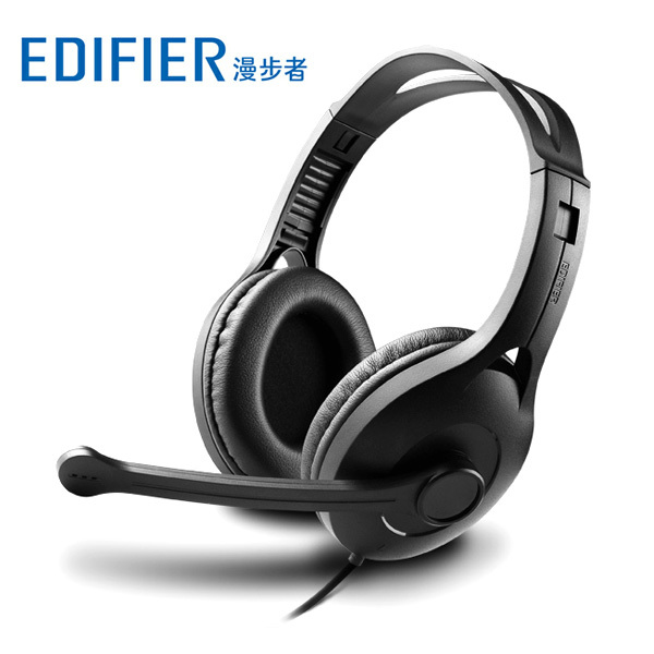 Edifier/漫步者K800耳机 电脑游戏耳麦头戴式潮线控耳机 重低音