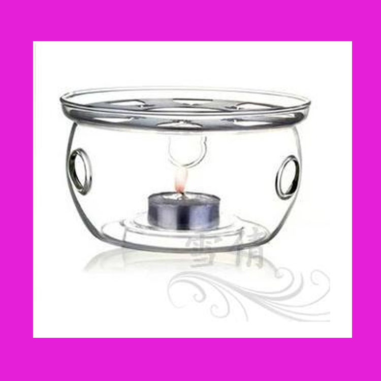 促销加热器耐热玻璃茶具蜡烛保温底座温茶器茶壶加热器圆形暖茶器
