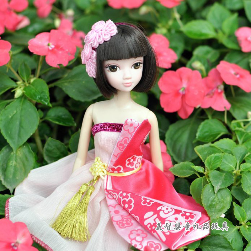 包邮新品可儿1190中国洋娃娃9周年纪念版小福星女孩礼物送小裙子
