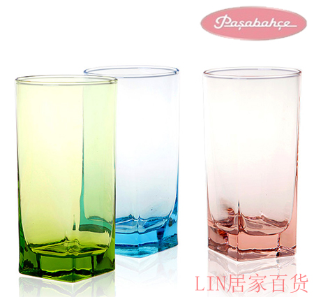 土耳其 帕莎 卡瑞 水杯 创意 便携  水立方 冷水杯  玻璃水杯