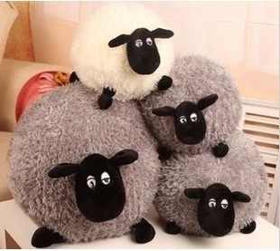 正品肖恩羊羊毛绒玩具小羊提米公仔抱枕布娃娃情侣生日礼物送女友