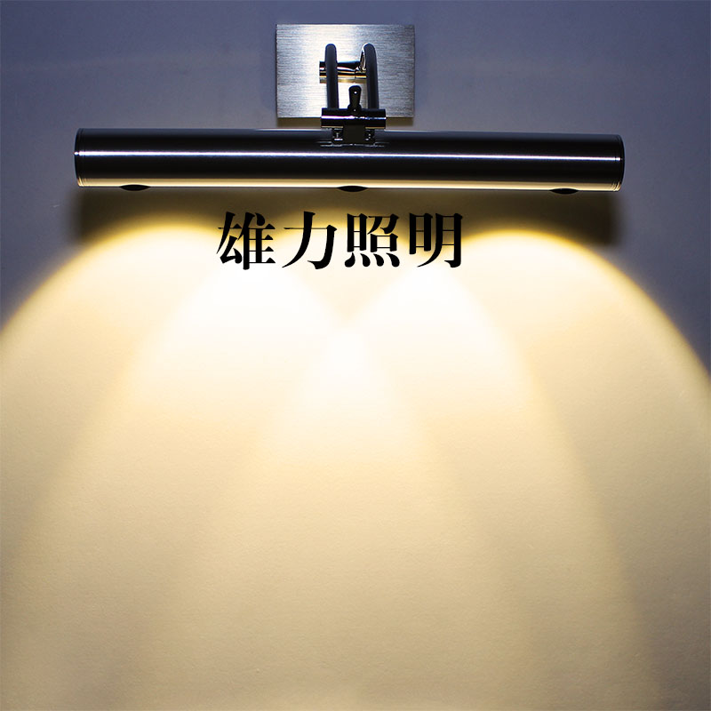 卫生间镜前灯 浴室led射灯3W壁灯墙灯镜钜灯 简约现代led镜前灯具