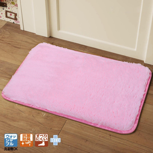 【天天特价】特价丝毛绒地毯可水洗厨房卧室地毯吸水防滑卫浴门垫