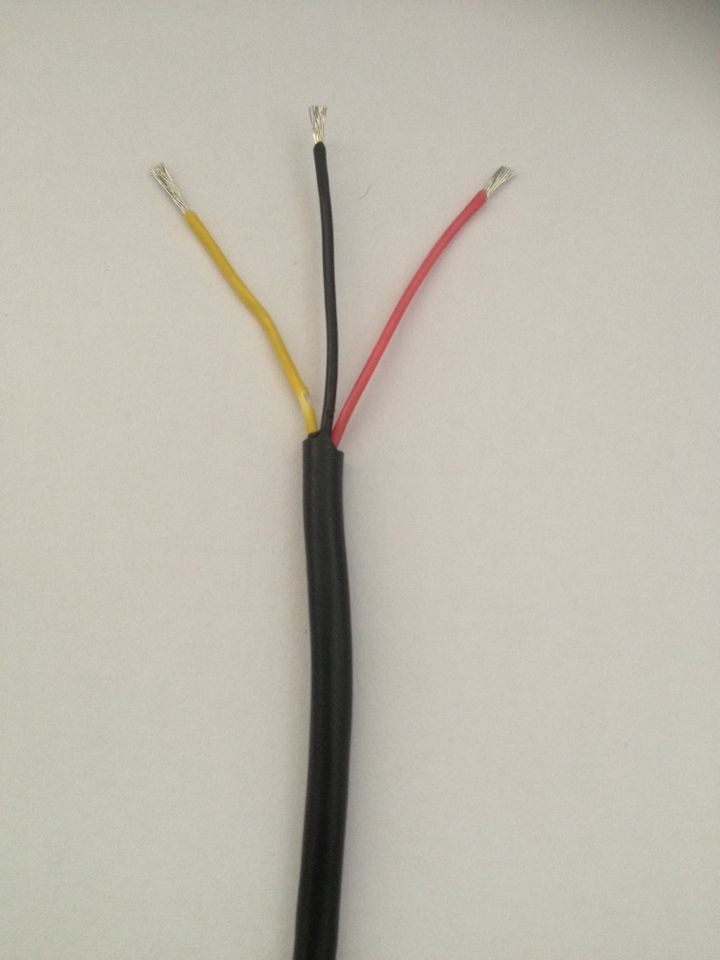 硅胶线3X0.3平方  耐高温180-200°特软电缆   200米/卷