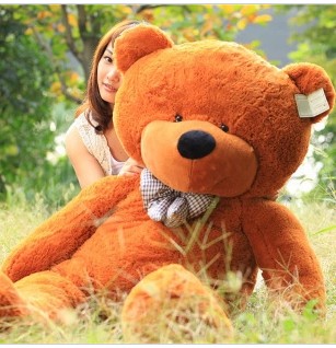 正版BOYDS公仔熊1.41.6米毛绒玩具熊泰迪熊大号布娃娃抱抱熊4色