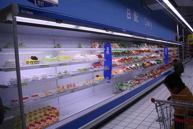 重点推荐 销量巨大 超市风幕柜 大型展示柜 冷藏柜 保鲜柜