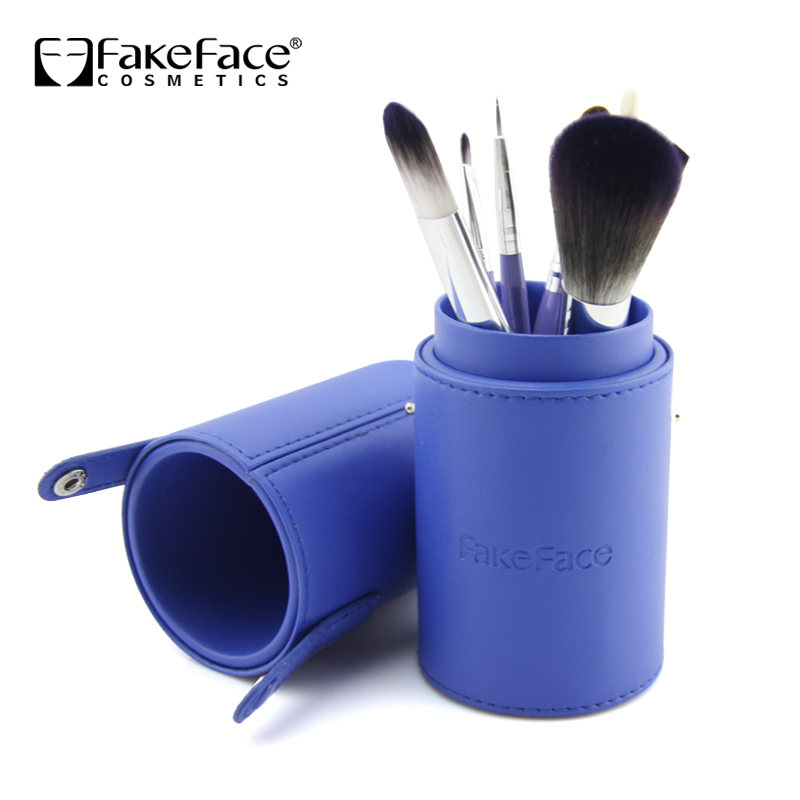 正品FakeFace7支新手专业化妆套刷彩妆化妆工具筒装化妆刷全套