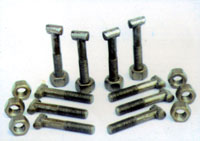 国标扣件螺丝/t型螺丝/建筑扣件专用螺丝/扣件螺栓M12*70批发