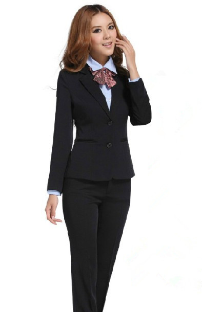 包邮白领韩版新款时尚OL职业装女装女士正装西装工作制服西服套装
