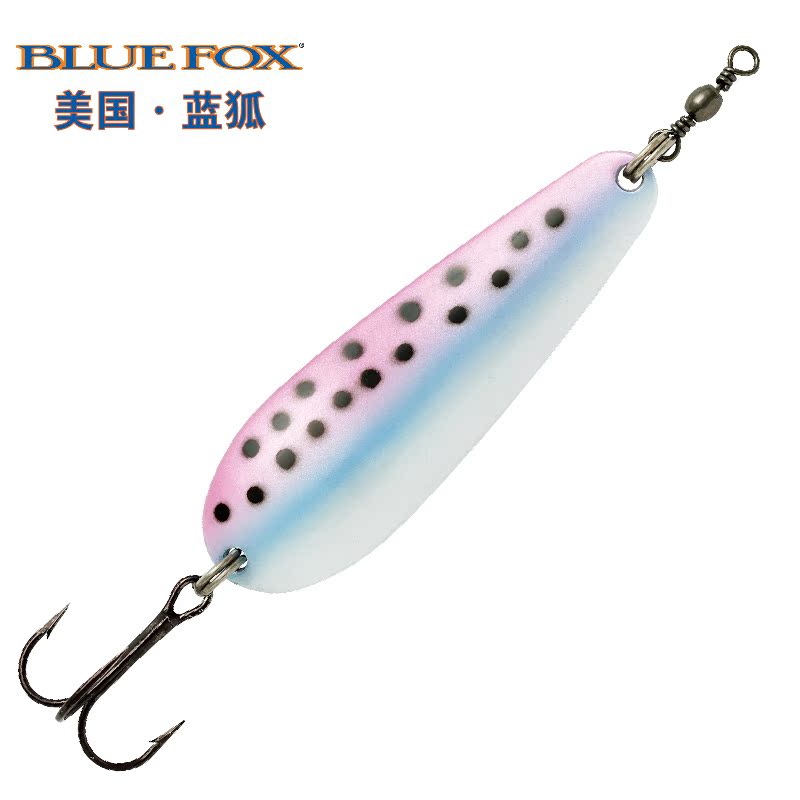 特价Bluefox美国蓝狐12~18克亮片BFIN12 18路亚假饵鲈鱼白条翘嘴
