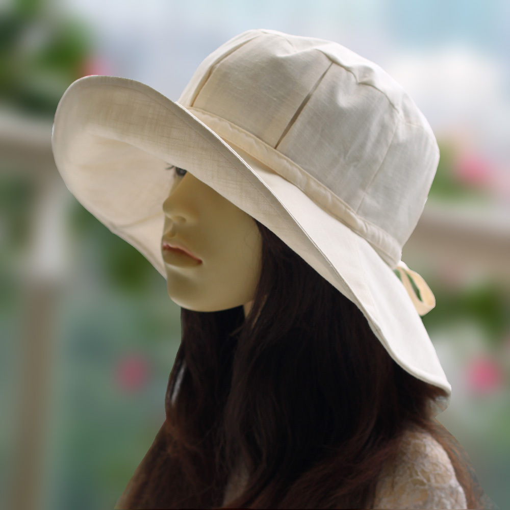 特价大沿防嗮帽女夏天韩版太阳帽子防紫外线遮阳帽女士沙滩渔夫帽
