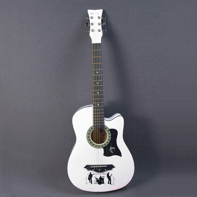 入门吉他 正品狼王民谣吉他 学生用吉它 初级学习吉他特价 4001