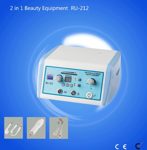 二合一美容仪 超声波导入导出 高周波电疗  美容仪器