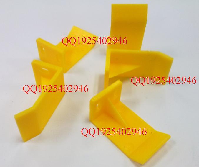 TCE治具黄色挡片 防移动固定档块 夹具TEC档块 48L塑胶黄色挡片