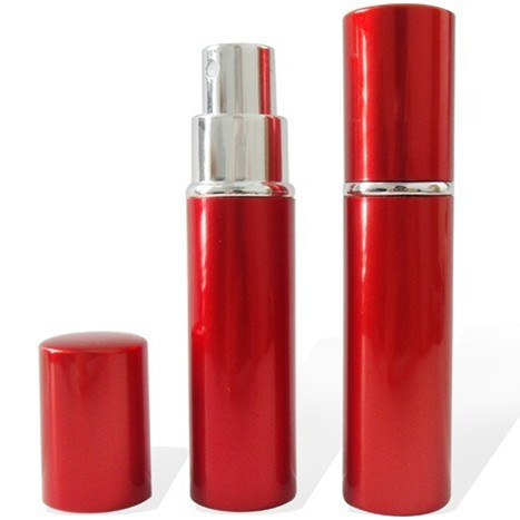 香水分装瓶 喷雾瓶 高档小喷瓶 玻璃瓶 旅行便携化妆空瓶 红色