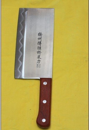 扬州姜记三把刀厨具刀具 百年老店 家用菜刀  全木柄大号菜刀