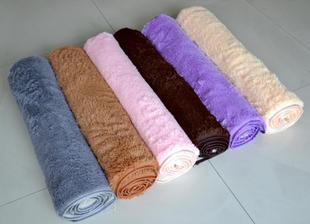 丝毛加厚地毯卧室客厅茶几床边毯地垫门垫满铺地毯定制特价
