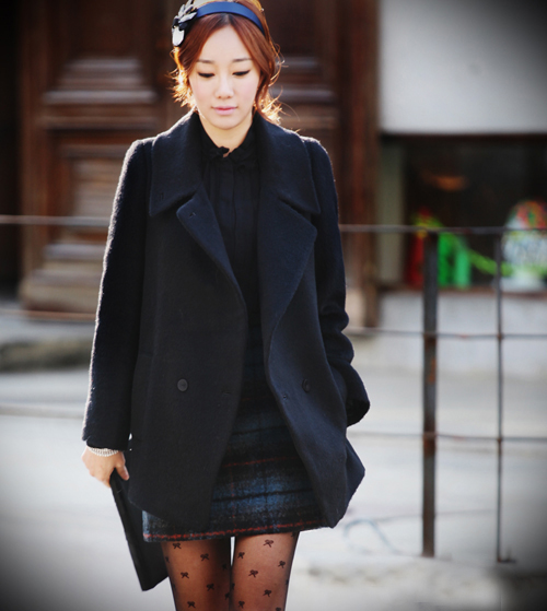 2015秋冬装新款韩版双排扣中长款显瘦羊毛呢外套呢子大衣大码特价