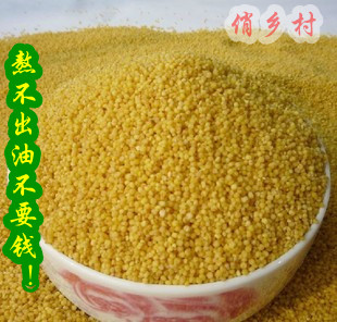 5斤包邮 农家自产有机 小米 营养米 月子米 小米子 宝宝米 500g