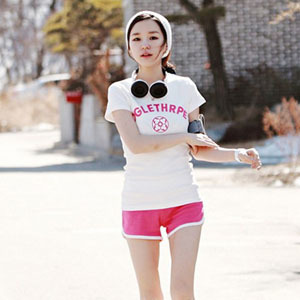 休闲套装女韩版时尚短袖运动套装女夏装短裤运动服套装女2013夏
