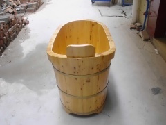 香柏木泡澡桶  木桶 沐浴桶 双边桶  浴缸 特价