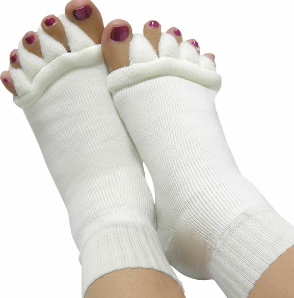 批发 日式保健五指按摩袜 瑜伽袜 分趾袜 五趾袜 多功能按摩袜