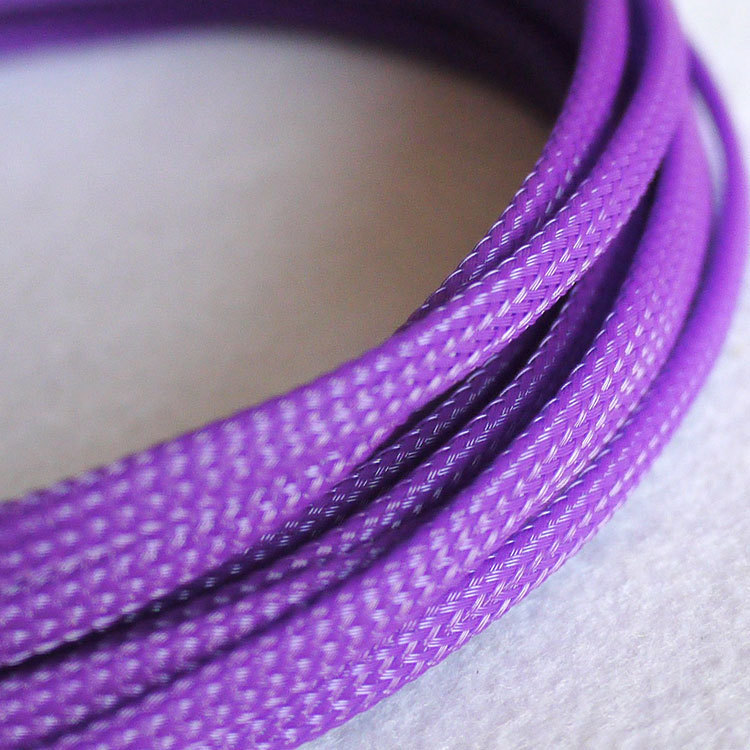 蛇皮网 4mm 紫色 三织 特级加密型 PET编织网 尼龙网 避震网