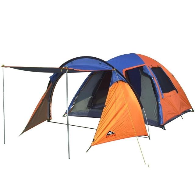 帐篷户外用品 4-5人带窗高级版防雨多人帐篷包邮一室一厅双层
