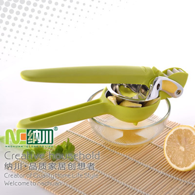 纳川不锈钢手动式多功能榨汁机 创意水果打汁原挤汁机料理器A0132