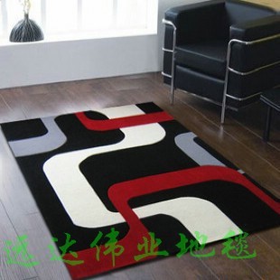短毛满铺手工腈纶地毯卧室地毯茶几地毯客厅地毯晴纶地毯可定做
