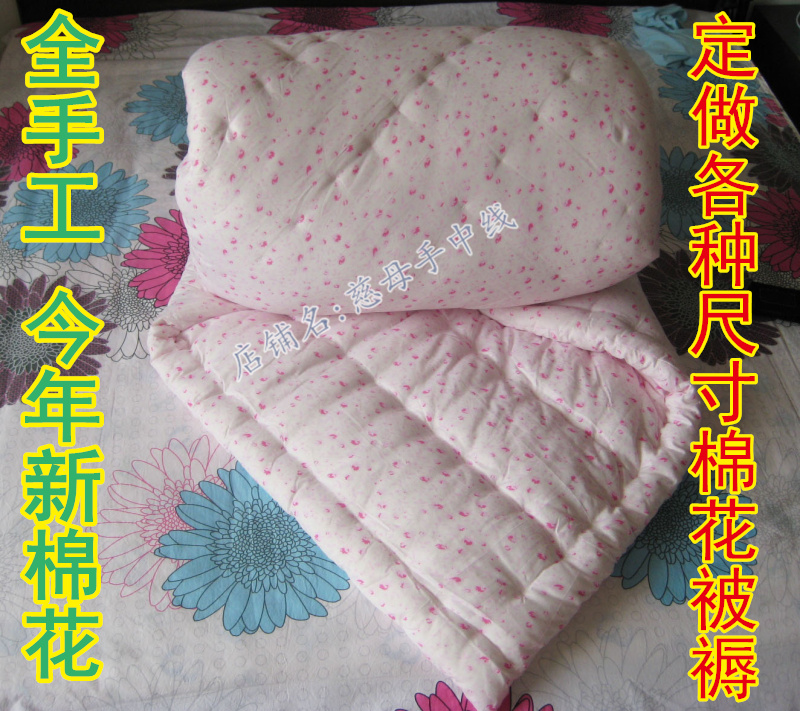 纯手工天然棉花被子春秋冬被芯双单人棉胎学生棉被褥定做加厚床垫