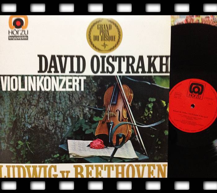 1807 LP 黑胶唱片 HORZU 贝多芬小提琴协奏曲op.61 奥伊斯特拉赫