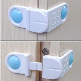 直角锁 单只价 柜门安全转角防护锁抽屉锁冰箱锁 母婴用品