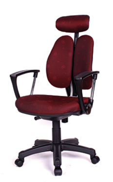 正品 韩国进口 电脑椅 人体工学椅 双背椅 办公椅  韩国制造椅子