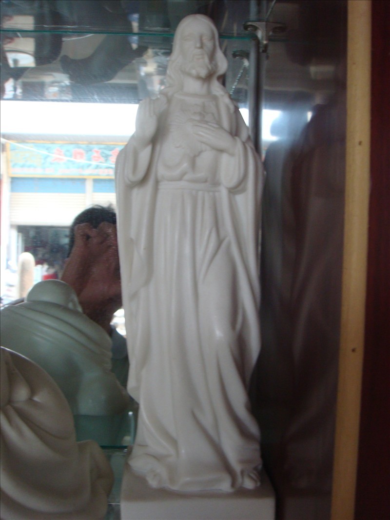 汉白玉石雕雕刻耶稣 基督教耶稣站像上帝 基督教天主教人物