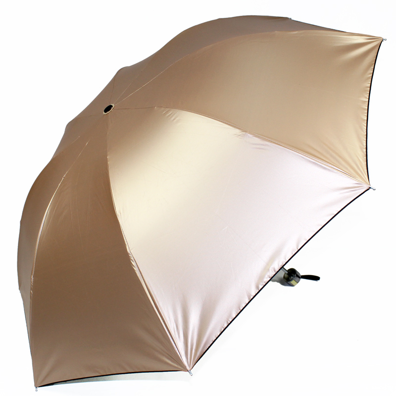 正品OK伞超强防紫外线太阳伞色胶防晒折叠伞黑胶伞晴雨伞男女士伞