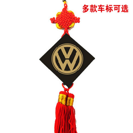活性炭雕工艺品保平安汽车挂件创意时尚车内装饰品中国结车标挂饰