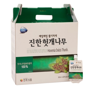 韩国泉湖枳椇液 植物果实浓缩液体消暑冰镇保健饮料1箱60包送20包